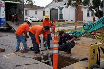 Trenchless Sewer Repair Los Angeles CA.